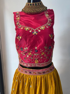 Aashivs Collection Hint Elbisesi - Lehenga10