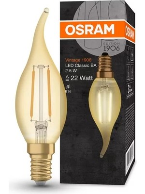 Osram Vintage 1906 Clas Ba 22 2.5 W/2400 K E14