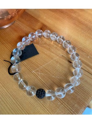 NehirTaş Sertifikalı   Kristal Kuvars Bileklik