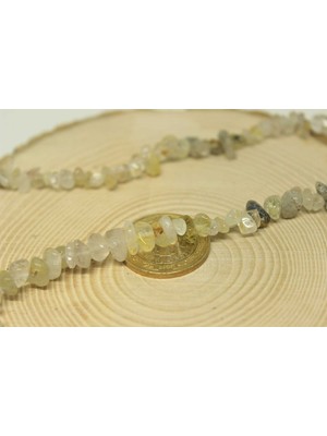 Yaşam Tohumu Golden & Rutil Kuvars Taşı Doğal Küçük Taşlar Dizi