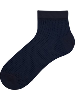 Bross Yazlık Lakost Örgü Desen Kadın Patik Çorap