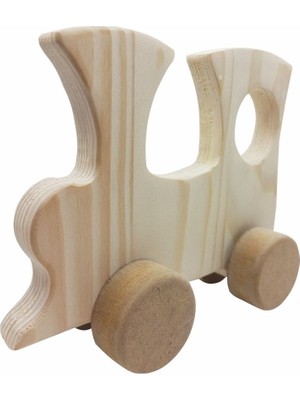 Tahtaland Doğal Ahşap Tren AOT8022