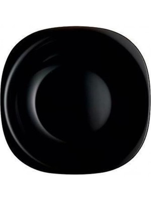 luminarc Carine Noir Siyah Pasta Tabağı 19CM 6lı Set