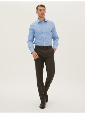 Marks & Spencer 3'lü Slim Fit Gömlek Seti