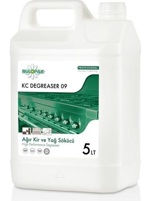 Rulopak Kc Degreaser Ağır Kir ve Yağ Çözücü 5 kg