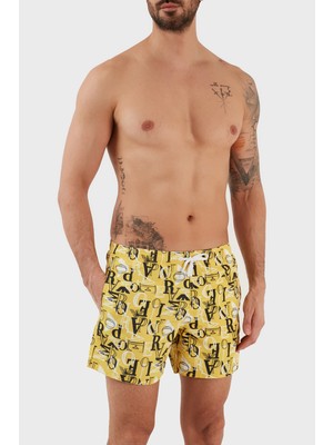 Emporio Armani Deniz Şortu Regular Fit Cepli Mayo Short Erkek Mayo Short 211740 3R445 10760