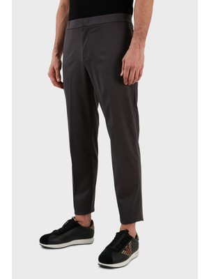 Emporio Armani Normal Bel Regular Fit Düz Paça Chino Pantolon Erkek Pantolon 3R1PV6 1jmtz 065110