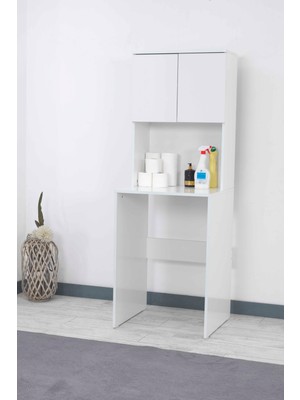 Diverso Home Dh 204 Banyo Dolabı Çamaşır Makinesi Dolabı