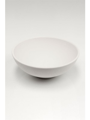 Kase 25 cm - Seramik Bisküvi (Ham Ürün)