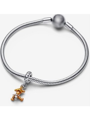 Wops 925 Ayar Gümüş Disney Winnie The Pooh Tigger Sallantılı Charm