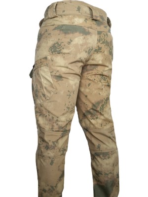 Wolftrap Tactical 8 Cepli Jandarma Kamuflaj Desenli Softshell Pantolon