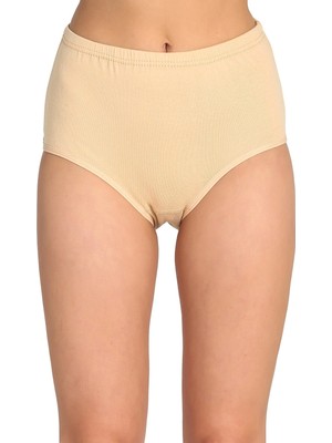 Tutku Tutku kadın Ten   6'lı Paket Ribana Bato Külot