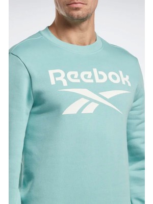 Reebok Rı Flc Bl Crew Gri Erkek Sweatshirt