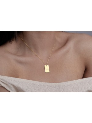 Nida Jewelry 925 Ayar Gümüş Isim Kolye