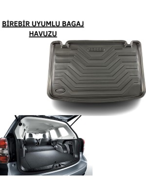 Gold  Volkswagen Passat B6 Sedan 2005 - 2010 Kauçuk Özel Üretim Bagaj Havuzu