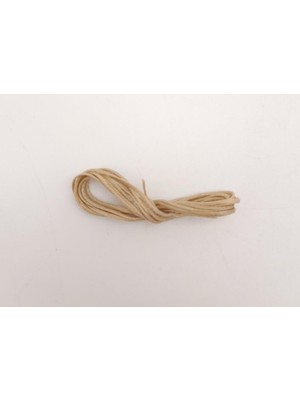 Angel Çanta Aksesuar Bej Mumlu Deri Dikme Ipi 1 Metre