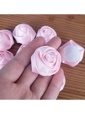 Hobiceyiz Saten Tomurcuk - Büyük Boy - Pembe 50 Adet