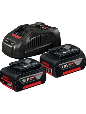 Bosch Professional 18V Başlangıç Seti- GAL1880 Cv + 2X18V 5,0AH