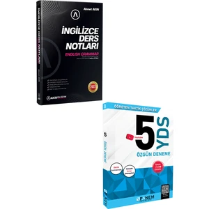 Akın Dil Eğitim Akın Dil 2023 Akın Dil Ingilizce Ders Notları+Panem Yds 5 Özgün Deneme