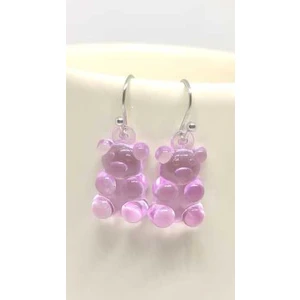 Tuna Takı & Aksesuar Jelibon Ayıcık Küpe Model 1 Çocuk Küpe Genç Küpe