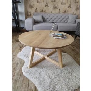 Uğurlu Baylar Yuvarlak Orta Sehpa