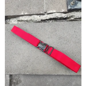Antialerjik Plastik Tokalı Siyah Bez Kemer