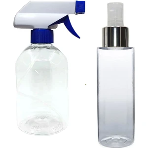 Boş Fısfıs Sprey Şişe 500 ml 1 Adet 100 ml 1 Adet Şişe Şeffaf Kimyasala Dayanıklı