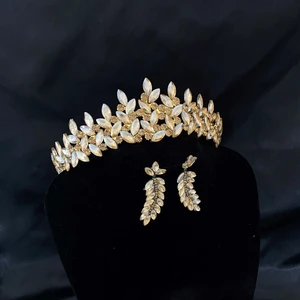 Luxury Wedding Accessories Subya Altın Takı Seti