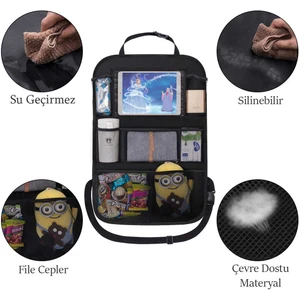 Revu Baby Arka Koltuk Arkası Tablet Tutuculu Organizer Ipad Tablet Tutucu