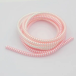 Şarj Aleti Kablosu Kablo Kordon Koruyucu Spiral Sarma Kılıf Koruma Laser Cotton Candy 160CM