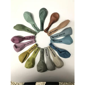  12'' Zeytin Rengi Balon 20 Adet