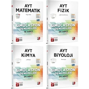 3D Yayınları 2023 AYT Simülasyon Matematik - Fizik - Kimya - Biyoloji Denemeleri