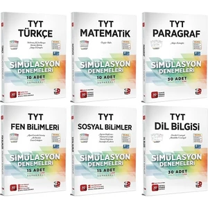 3D Yayınları 2023 TYT Simülasyon Denemeleri Seti