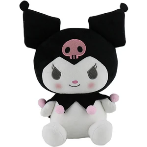 25 cm 5 Stil Kuromi Peluş Oyuncak - Siyah (Yurt Dışından)