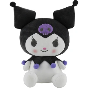 25 cm 5 Stil Kuromi Peluş Oyuncak - Siyah (Yurt Dışından)