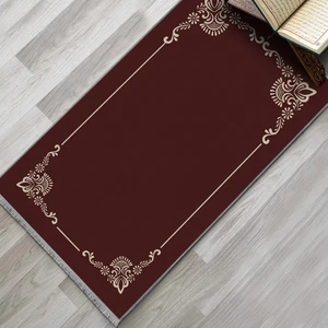 Namazlık Dokuma Halı Kaymaz Muslumana Seccade