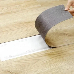 Renklievim Naturel Bej Yapışkanlı Ahşap Pvc Yer Döşeme Parkesi 36 Adet