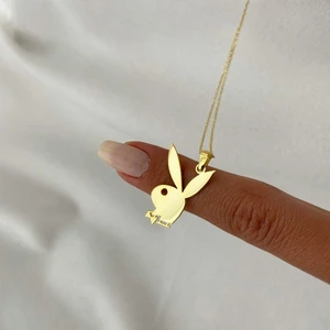 Nida Jewelry 925 Ayar Gümüş Playboy Kolye