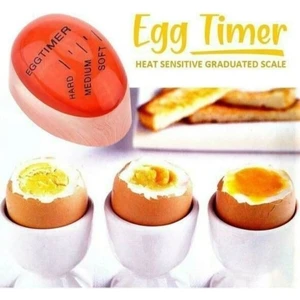 Dublör Yumurta Zamanlayıcı Egg Timer Pişirme Haşlama Süresi Aparatı Zaman Ayarlama Göstergesi
