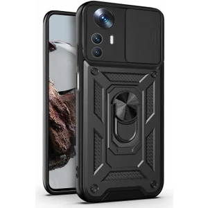 Xiaomi Mi 12T Pro Kılıf Impact Resistant Siyah