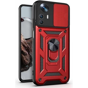 Xiaomi Mi 12T Pro Kılıf Impact Resistant Kırmızı