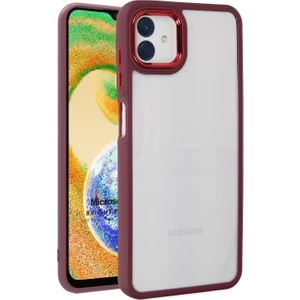 Samsung Galaxy A04 Kılıf Bright Planet Kırmızı