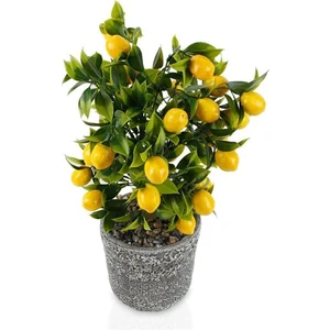 Rüzgar Çiçekçilik Rüzgar Yapay Çiçekçilik  35 cm Limon Ağacı