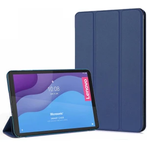 Lenovo Tab M10 3.nesil 10.1`` Kılıf (TB-328F) Slim Translucent Back Smart Cover Lacivert