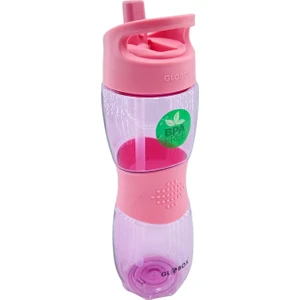 Pipetli Tritan Matara Pembe 600 ml