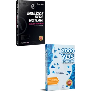 Akın Dil Eğitim Akın Dil 2023 Akın Dil Ingilizce Ders Notları+Akın Dil 2000 Yds Sorusu