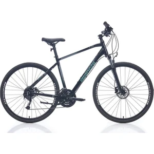 T0012FS 28 Jant 51 cm 27 Vites Hidrolik Disk Fren Şehir & Tur Bisikleti - Black - Celeste