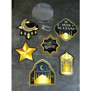 Masalsı Concept 6'lı Tavan Süs Hoşgeldin Ya Şehri Ramazan Bayramı 11 Ayın Sultanı Temalı Sarkıt Dini Islami Süsü