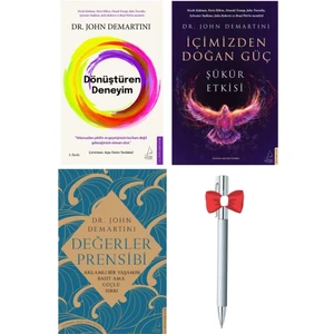 Dönüştüren Deneyim - Içimizden Doğan Güç - Değerler Prensibi - 3 Kitap - John Demartini