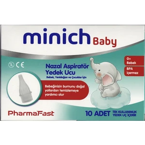 Mınıch Baby Nazal Aspırator Yedek Uc 10 Adet